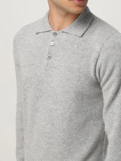 Polo in maglia di lana Drumohr