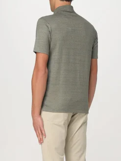 Polo in maglia di lino Paul & Shark