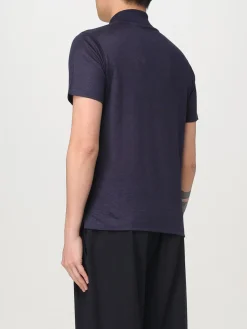 Polo in maglia di lino Paul & Shark