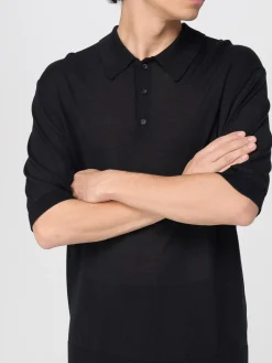 Polo in maglia di lyocell Laneus