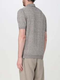 Polo in maglia Fay in lino e cotone