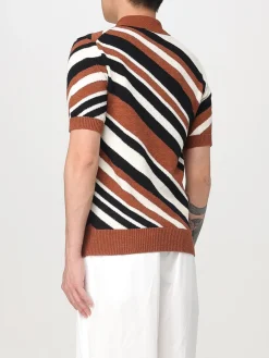 Polo in misto cotone a righe Dolce & Gabbana