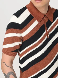 Polo in misto cotone a righe Dolce & Gabbana