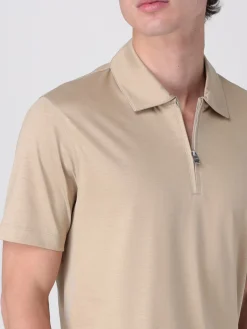 Polo in misto cotone Boss