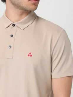 Polo in misto cotone con logo Peuterey