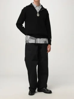 Polo JW Anderson in cotone stampato