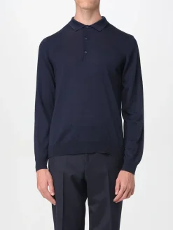 Polo K-Way in lana Merino