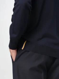 Polo K-Way in lana Merino