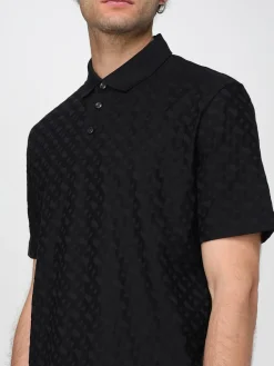 Polo logata Boss in cotone