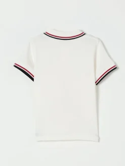 Polo Moncler in cotone stretch