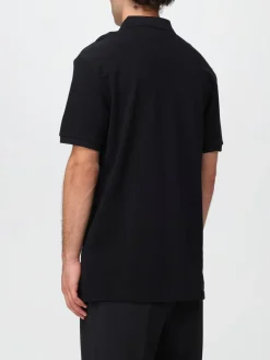 Polo Moschino Couture in cotone con logo