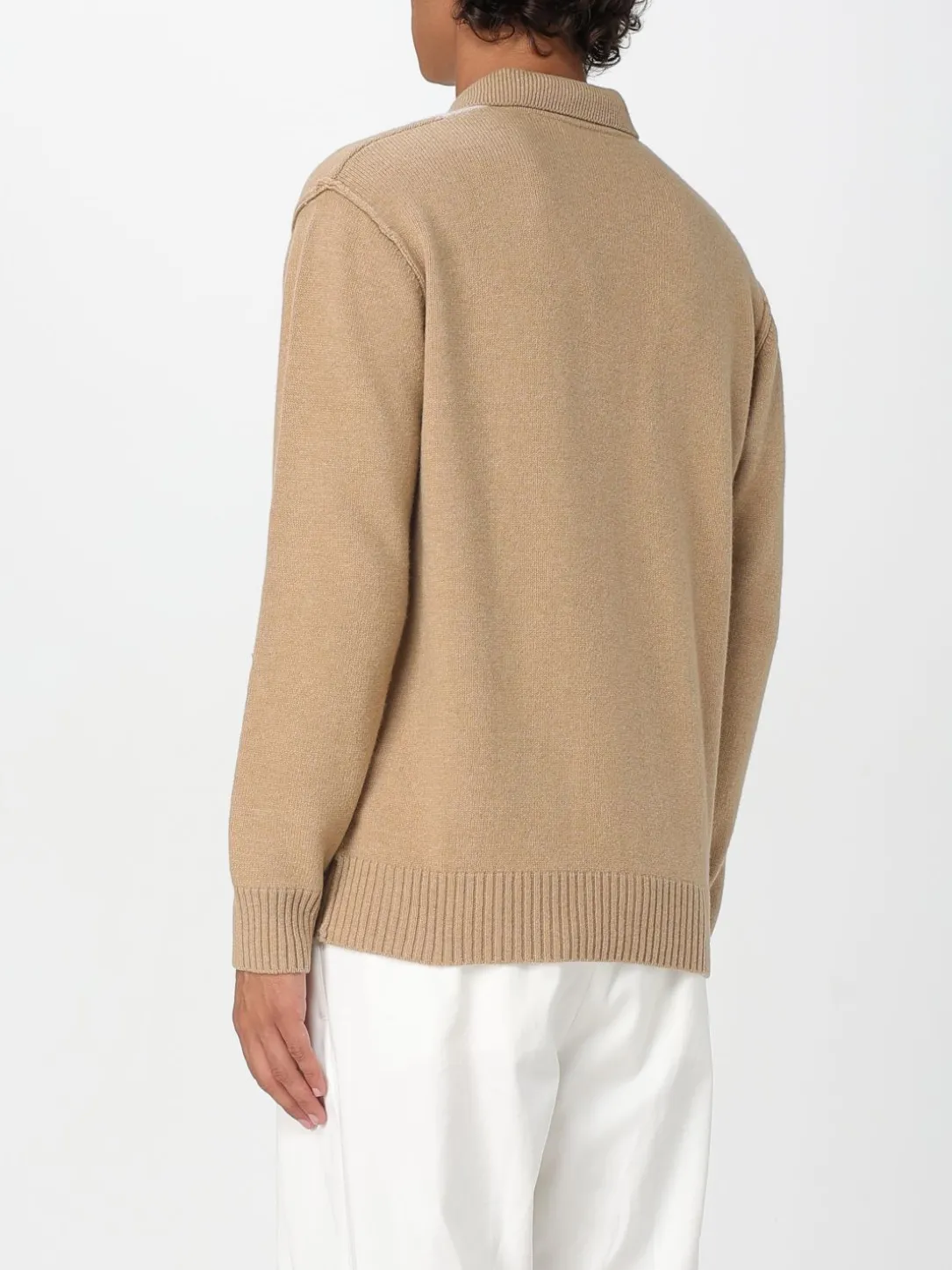 Polo Paolo Pecora in lana con rombi