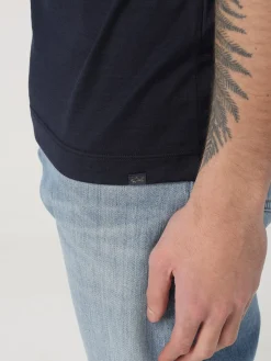 Polo Paul & Shark in cotone e seta