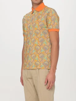 Polo Pegaso Etro in cotone paisley