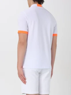 Polo Sun 68 in piquet di cotone con logo