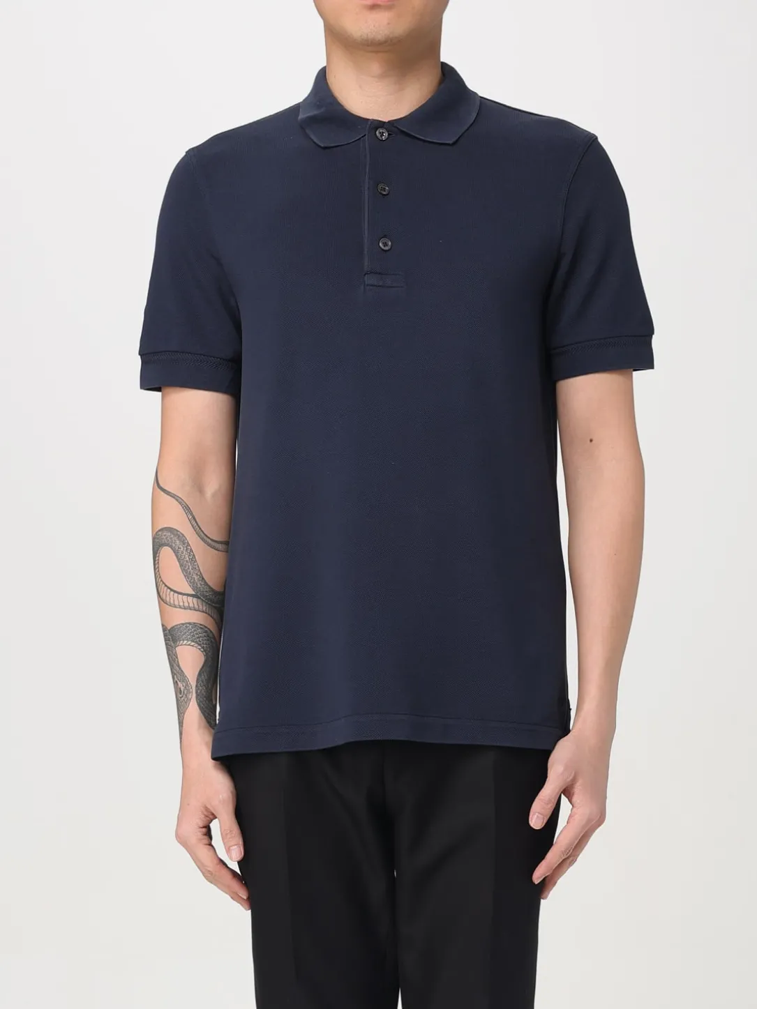 Polo Tom Ford in misto cotone