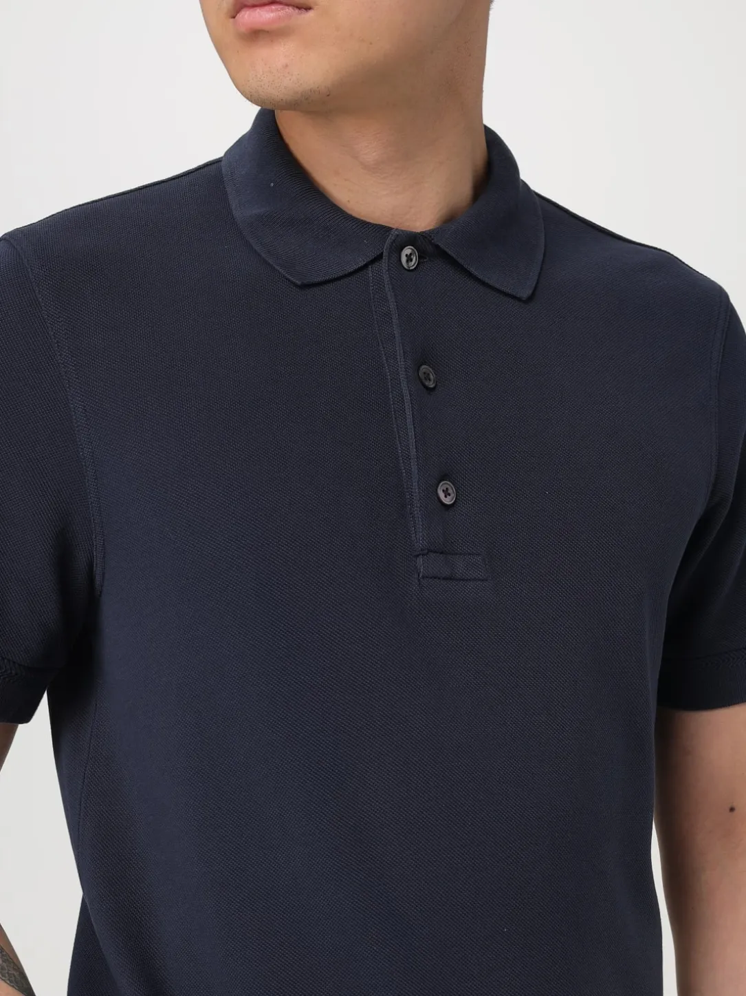 Polo Tom Ford in misto cotone