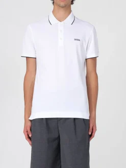 Polo Zegna in cotone stretch