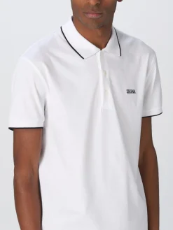 Polo Zegna in cotone stretch