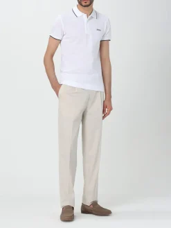 Polo Zegna in piquet di cotone