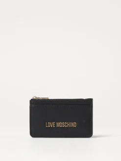 Portacarte di credito Love Moschino in pelle sintetica
