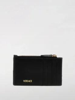 Portacarte di credito Medusa '95 Versace in nappa trapuntata