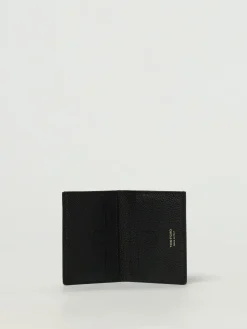 Portacarte di credito Tom Ford in pelle a grana