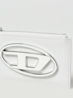 Portacarte 1dr Oval D Diesel in pelle