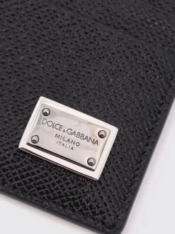 Portacarte in pelle a grana Dolce & Gabbana