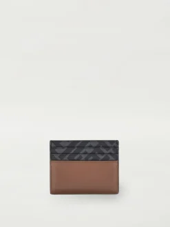 Portacarte in pelle di vitello FF Fendi
