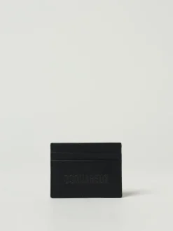 Portacarte in pelle di vitello Dsquared2
