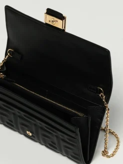 Portafoglio Baguette Fendi in nappa con monogram FF embossed