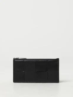 Portafoglio Cassette Bottega Veneta in pelle intrecciata