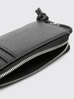 Portafoglio in pelle bovina a grana Emporio Armani