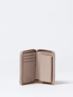 Portafoglio Liu Jo in pelle sintetica saffiano con logo