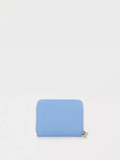 Portafoglio Liu Jo in pelle sintetica saffiano con logo