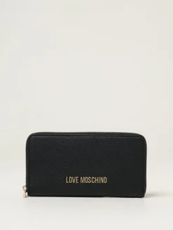 Portafoglio Love Moschino in pelle sintetica a grana