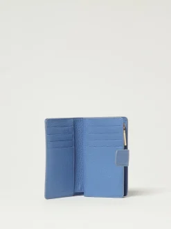 Portafoglio Metallic Soft Coccinelle in pelle a grana