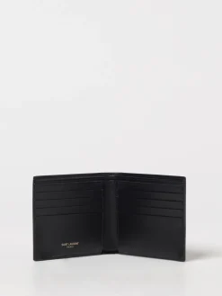 Portafoglio Saint Laurent in pelle