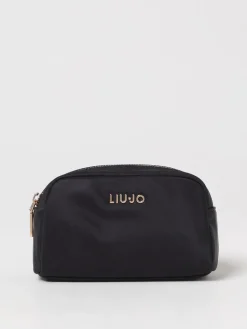 Portatrucco in poliestere con logo Liu Jo