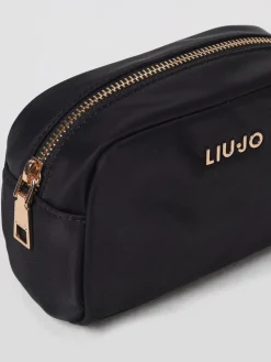 Portatrucco in poliestere con logo Liu Jo