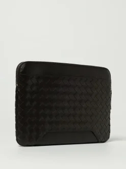 Pouch Getaway in pelle di vitello intrecciata Bottega Veneta