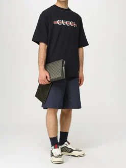 Pouch Ophidia Gucci in tessuto GG Supreme