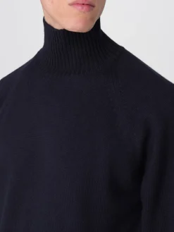 Pullover basic Paolo Pecora in lana vergine