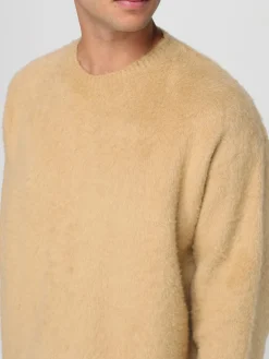 Pullover basic Roberto Collina in shearling