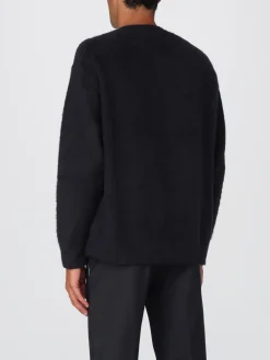 Pullover basic Roberto Collina in shearling