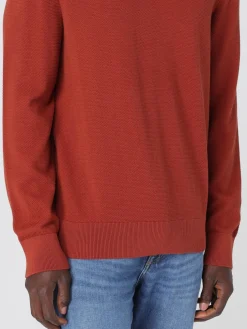 Pullover Boss in maglia di cotone