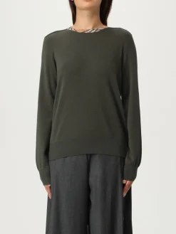 Pullover Burberry in maglia di misto cotone