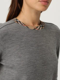 Pullover Burberry in maglia di misto cotone