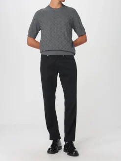 Pullover Dolce & Gabbana in seta con motivo monogram